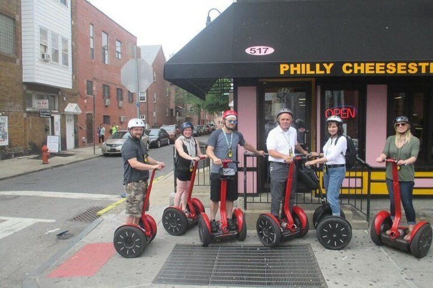 Segways at Ishkabibbles