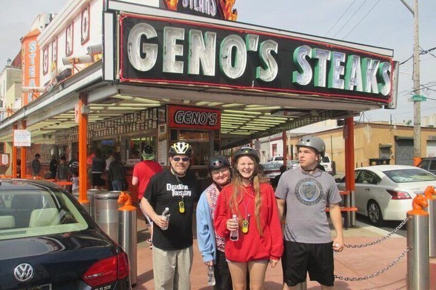 Philly Cheesesteaks on a Segway