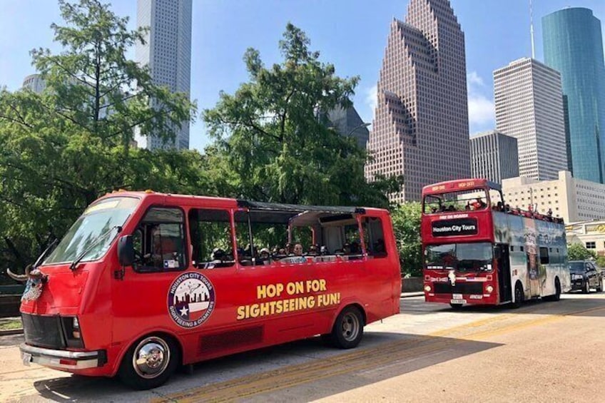 Houston's Official Hop on-Hop off Tour!