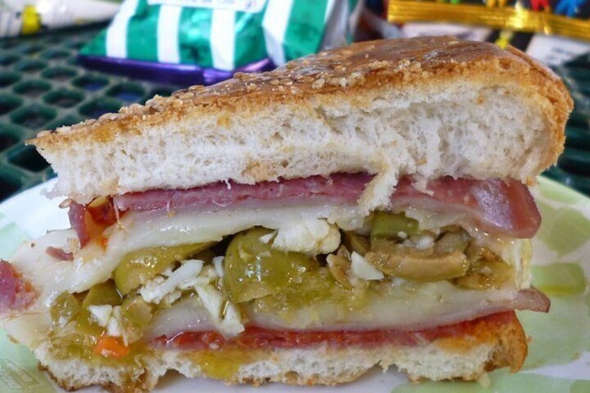 Muffaletta! 
Italian Creole Tradition.
