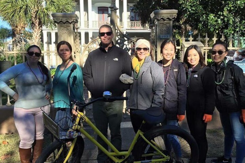 group in the garden District