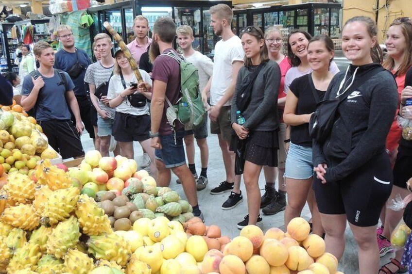 Learning about exotic Fruits.