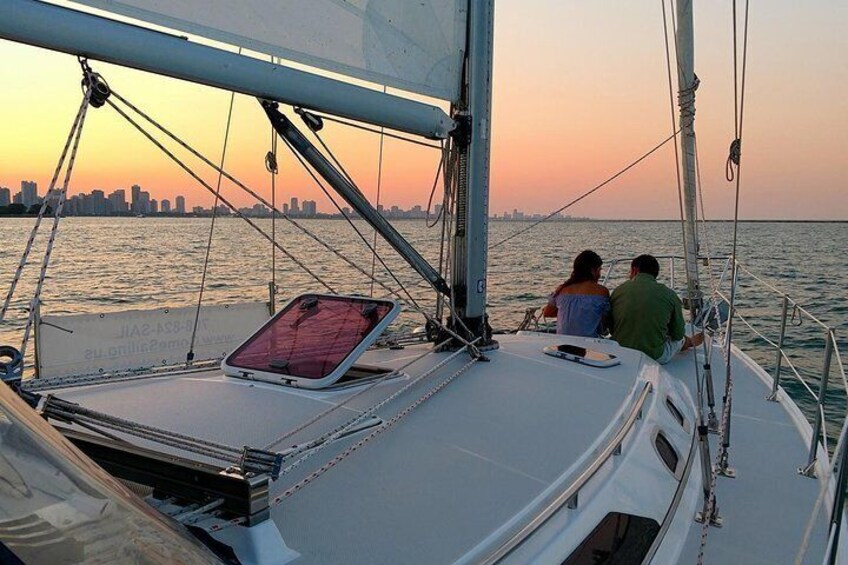 Sunset Sail in Chicago