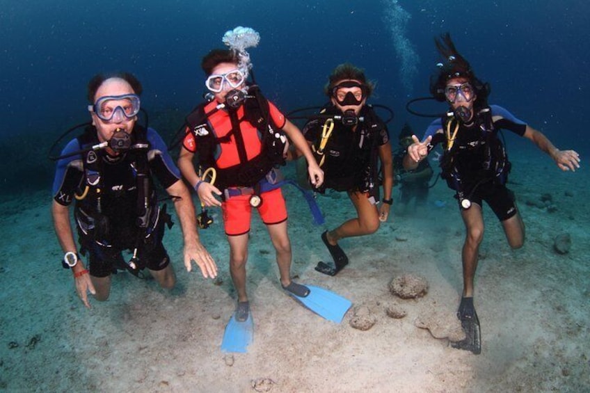 First dive