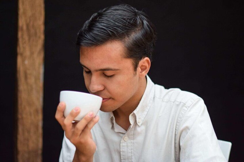 Ahhh...the aroma of freshly ground coffee!