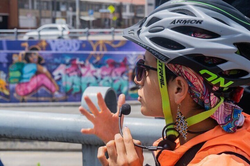 Bogotá Bike Tour with street art
