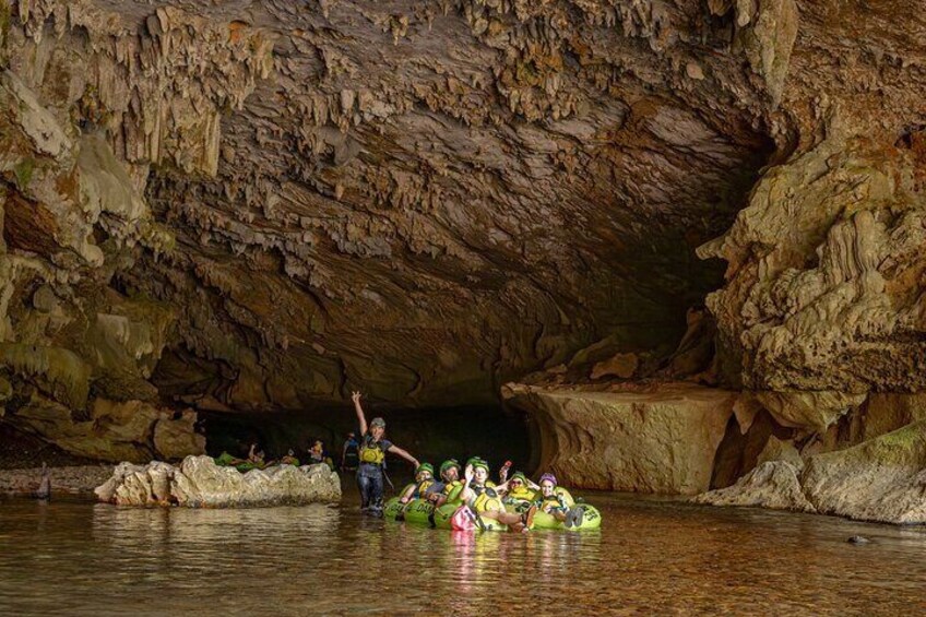 Full-Day Cave Tubing, Including a Picnic