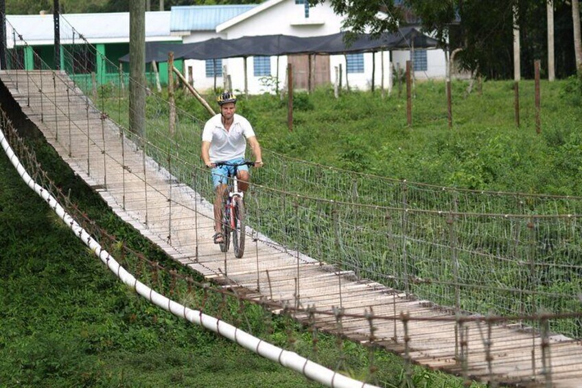 Mountain Bike Adventure to Xunantunich Maya Site