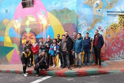 Tour dei graffiti a La Candelaria Bogotá