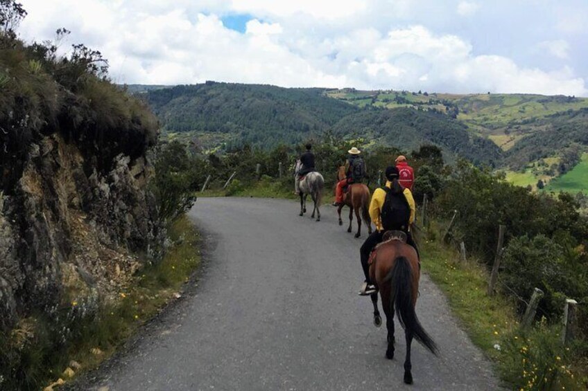 Horseback Riding from Guadalupe to Monserrate