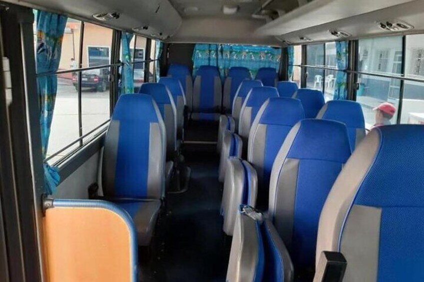Bus Transfer Belize City to Flores (Guatemala)