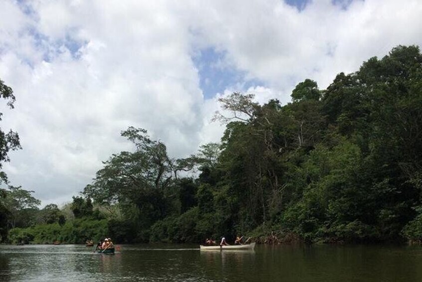 Private Sun Set Canoeing from San Ignacio