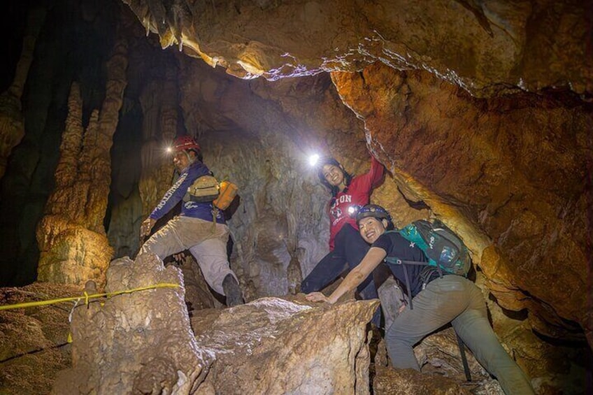 Day Trip To Crystal Cave and Blue Hole National Park