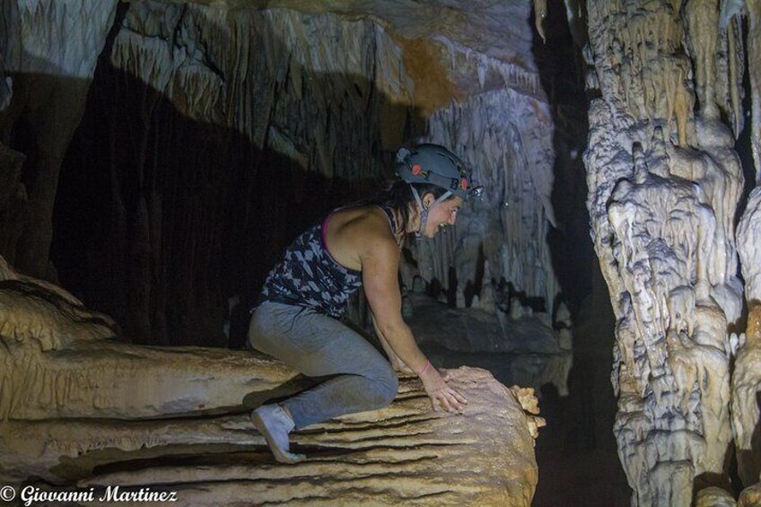 Day Trip To Crystal Cave and Blue Hole National Park