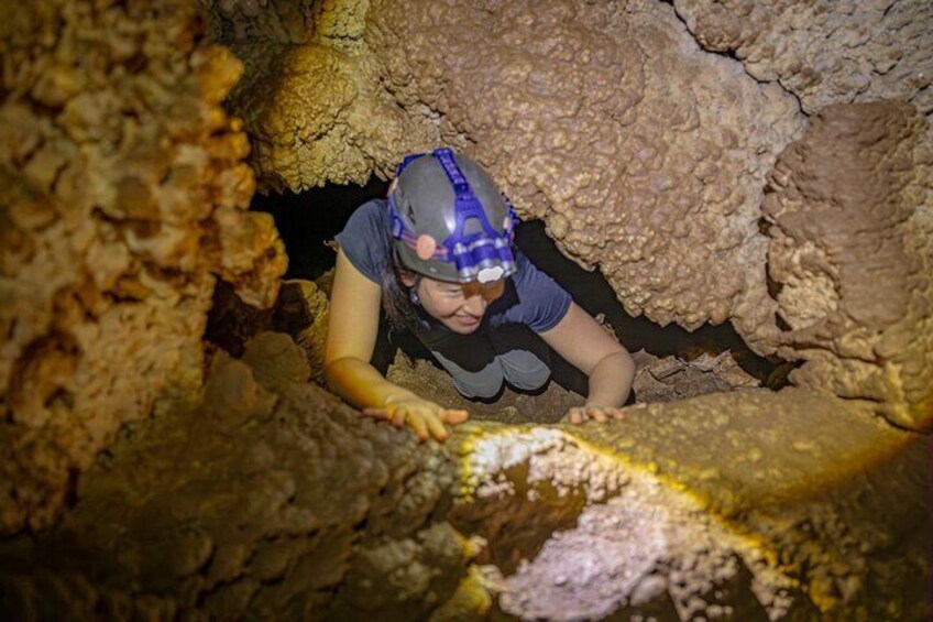 Day Trip To Crystal Cave and Blue Hole National Park