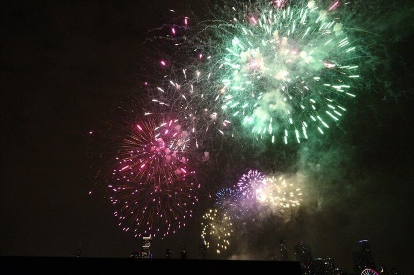 Navy Pier Fireworks show.