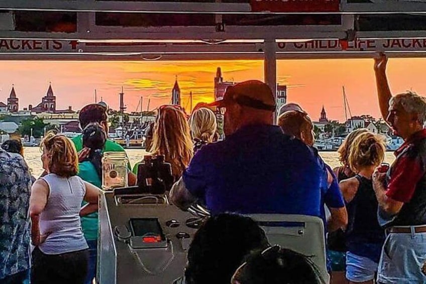 Sunset Cruise of St. Augustine with a Local Guide