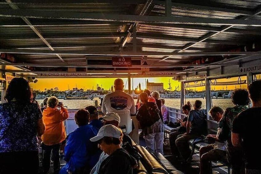 Sunset Cruise of St. Augustine with a Local Guide