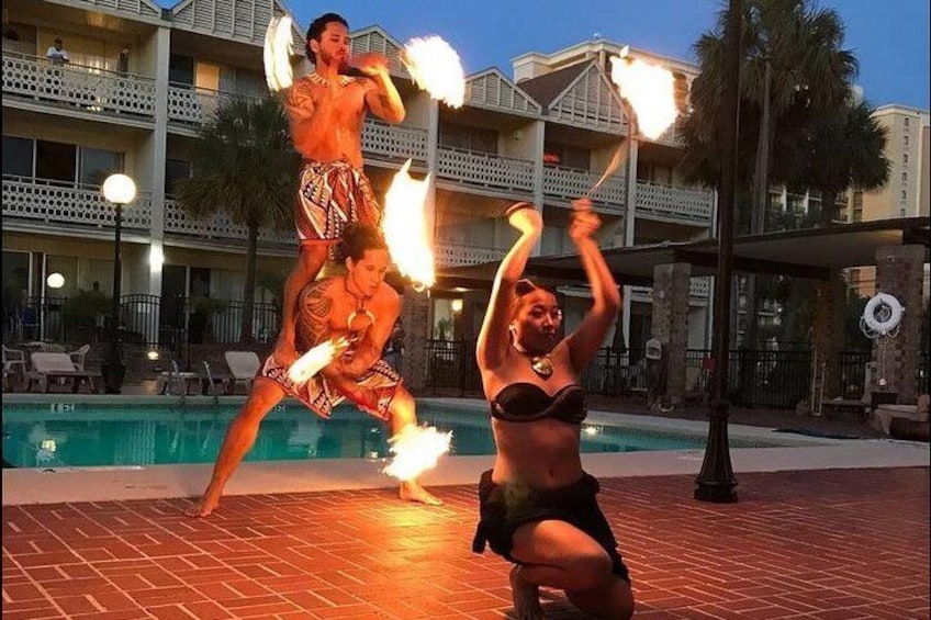 Ticket to Polynesian Fire and Dinner Show in Daytona Beach