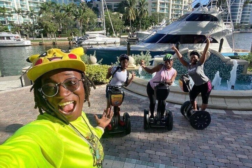 Segway tour with "Shantel-with-a-Sexy-S"