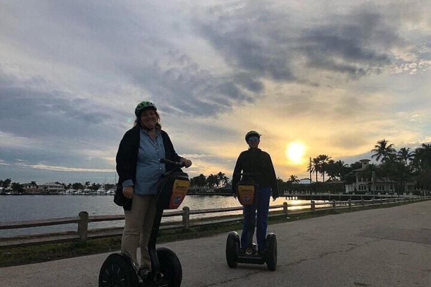 Sunset Segway tour in Fort Lauderdale