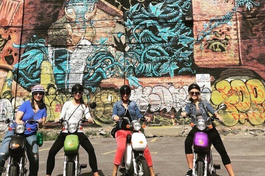 Guided Scooter Sightseeing Tour in Montreal