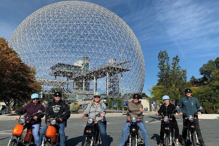 Guided Scooter Sightseeing Tour in Montreal