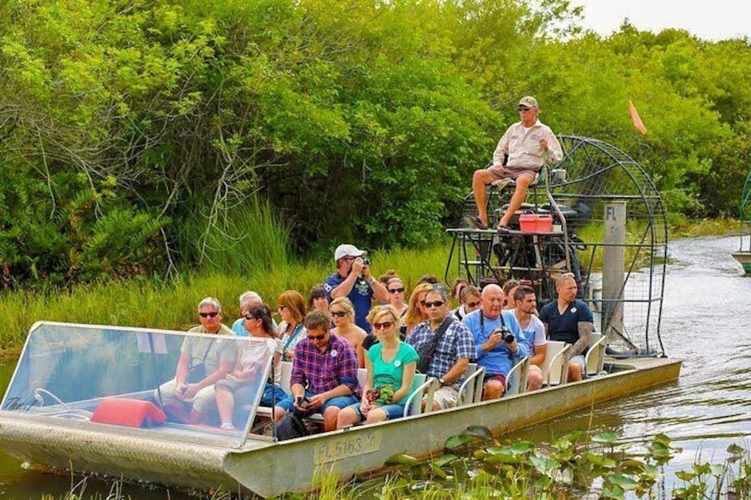 Everglades Airboat Tour Included