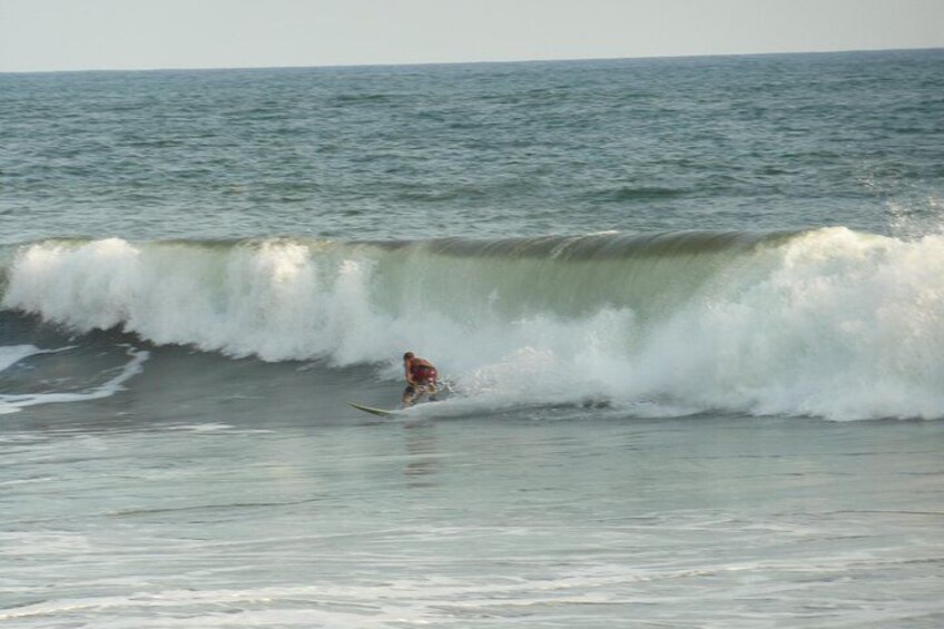 Surfer at el tunco