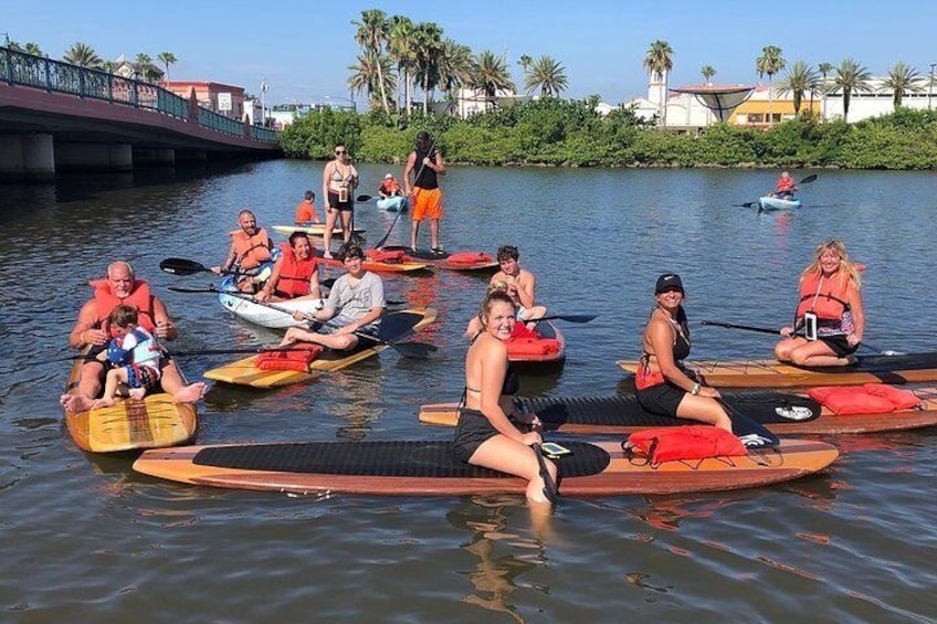 Dolphin and Manatee Stand Up Paddleboard Tour in Daytona Beach