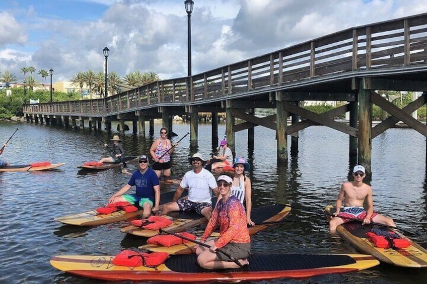 Dolphin and Manatee Stand Up Paddleboard Tour in Daytona Beach