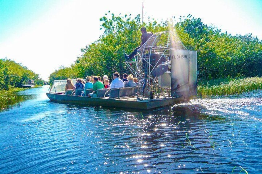 Everglades Airboat Safari Adventure with Transportation