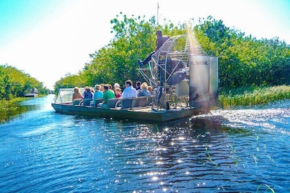 Moerasbootsafari door de Everglades