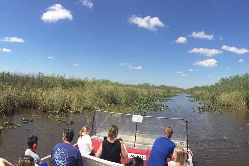 Everglades Airboat 30-60 min - with transport from/to Miami or drive yourself