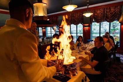 Visite gastronomique en soirée avec dîner de 5 plats dans la ville de Québe...