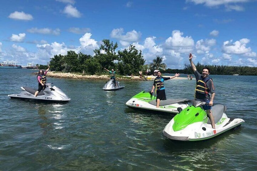 Biscayne Bay Jet Ski Tour