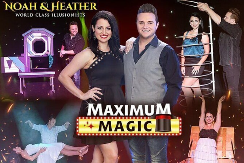 Show item 1 of 14. The Maximum Magic Show Admission Ticket