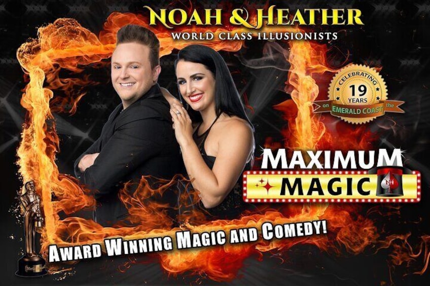 The MAXIMUM MAGIC Show Starring Noah & Heather Wells