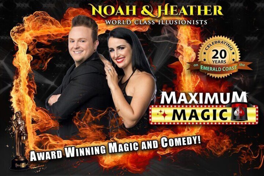 The MAXIMUM MAGIC Show Starring Noah & Heather Wells