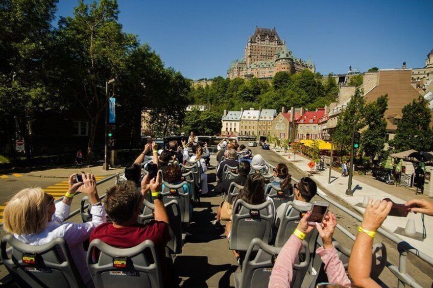 Chateau Frontenac from Place Royale