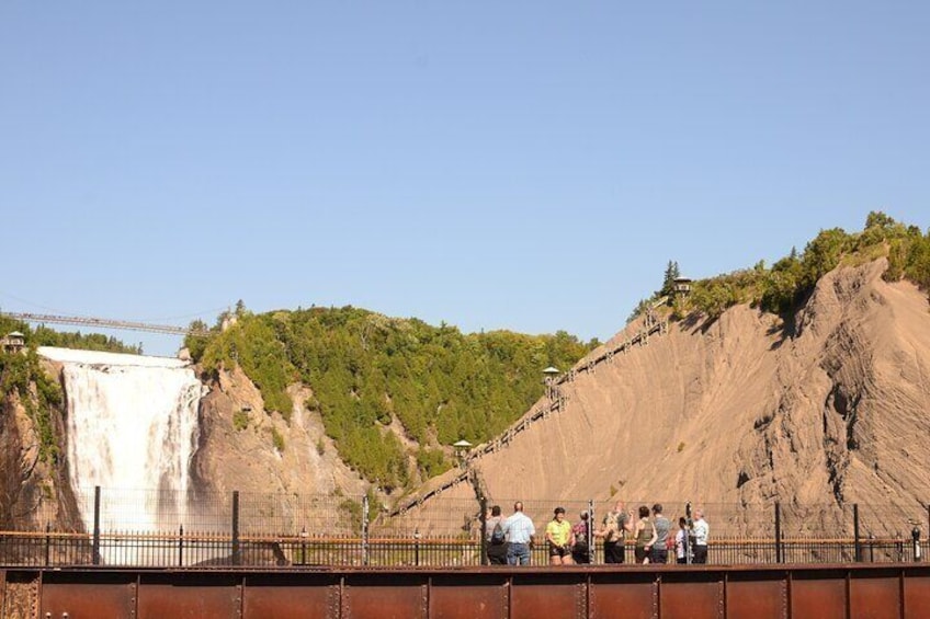 Private Bike Tour to Montmorency Falls