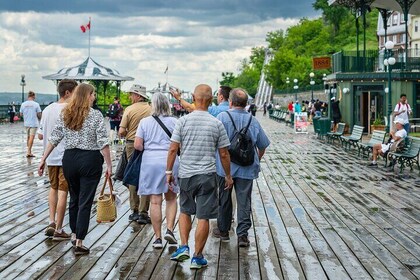 Tour privado: Tour a pie por la ciudad de Quebec
