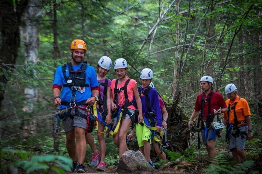 Guided Zipline Tour in Mont Tremblant