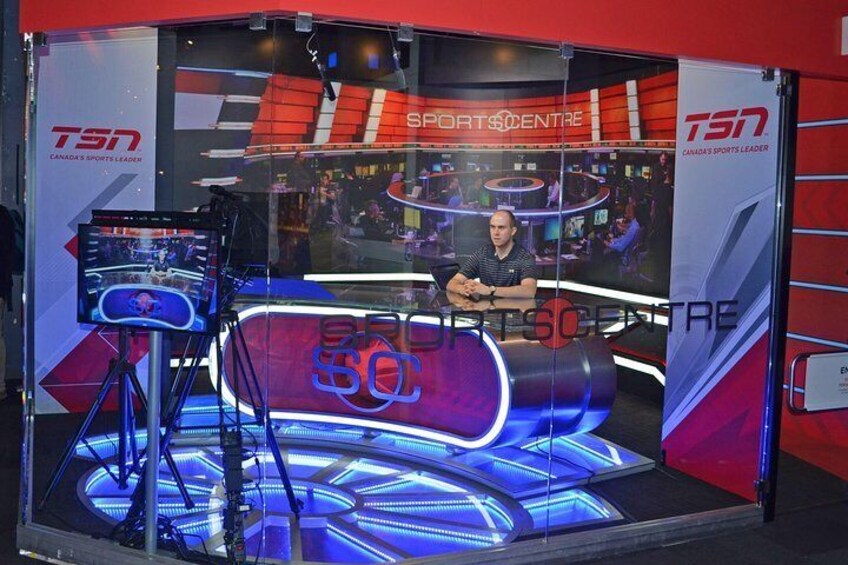 Call the play-by-play and host your own SportsCentre in the TSN Broadcast Zone.