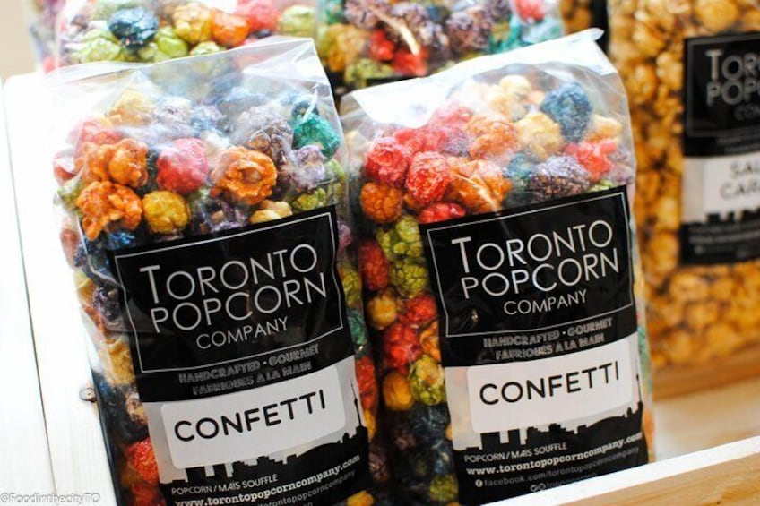 Popcorn confetti!