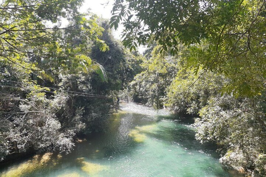 Caves Kayaking +7 Ziplines and Altun Ha