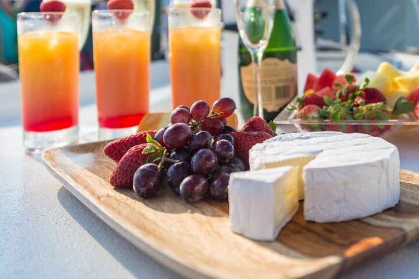 Add on a gourmet cheese board