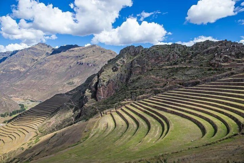 The amazing Inca ruins at Pisac
