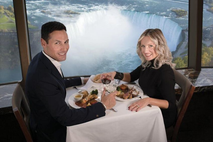 Dine with the best view in Niagara Falls