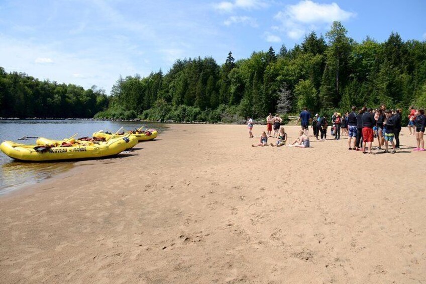 Full-Day Mont-Tremblant Rouge River Family Rafting Tour with Lunch